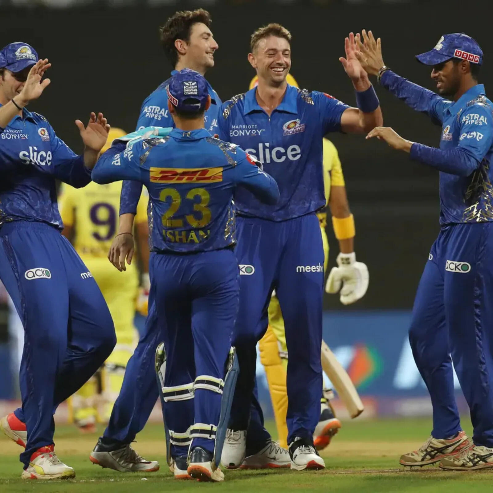 IPL 2022 - Daniel Sams - CSK - MI