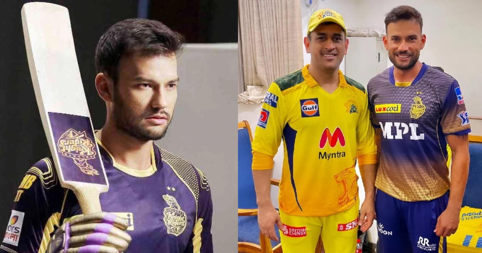 Sheldon Jackson - MS Dhoni - IPL - CSK - KKR