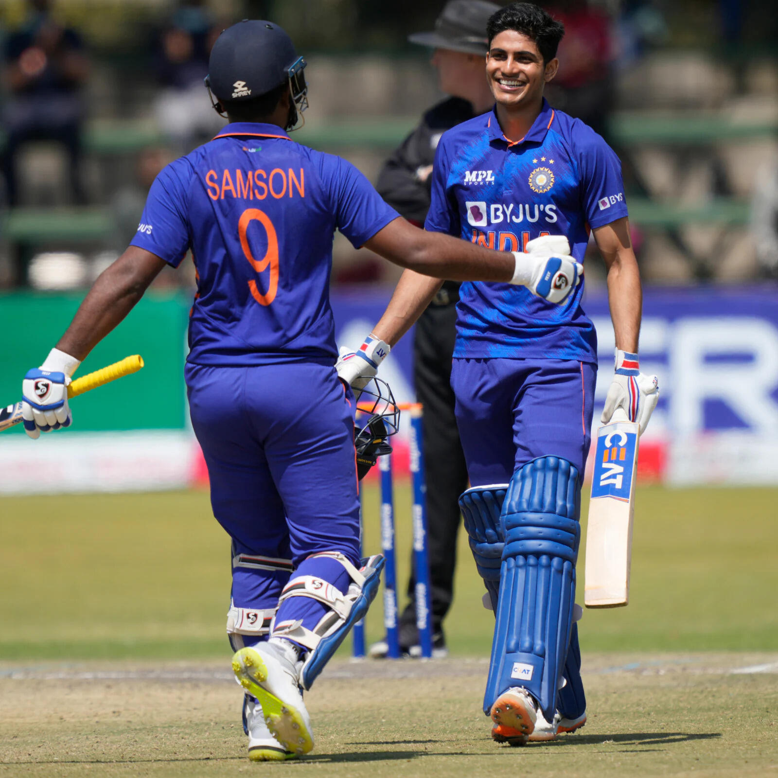 Shubman Gill - Sanju Samson