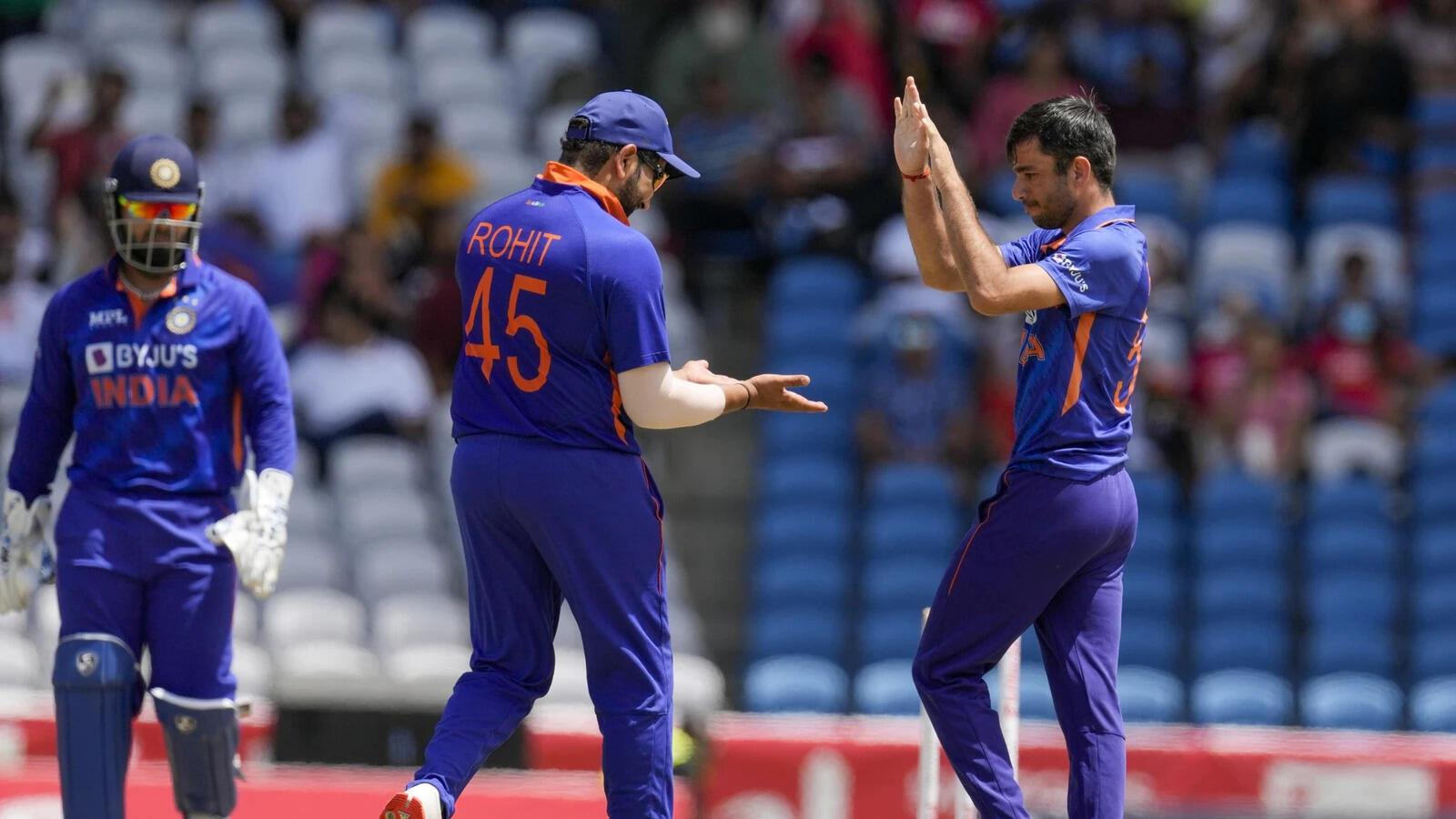 Wi vs Ind - Rohit Sharma - Ravi Bishnoi