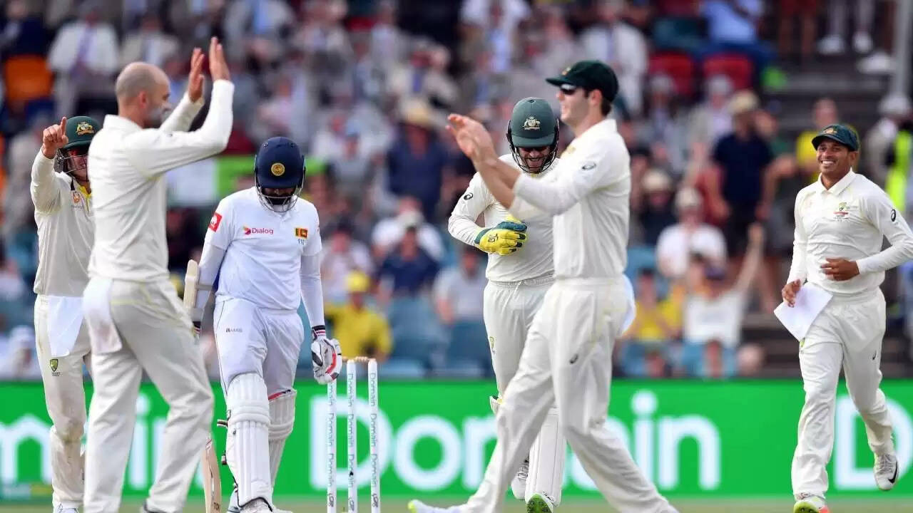 Australia cricket team - SL vs AUS - Nathan Lyon