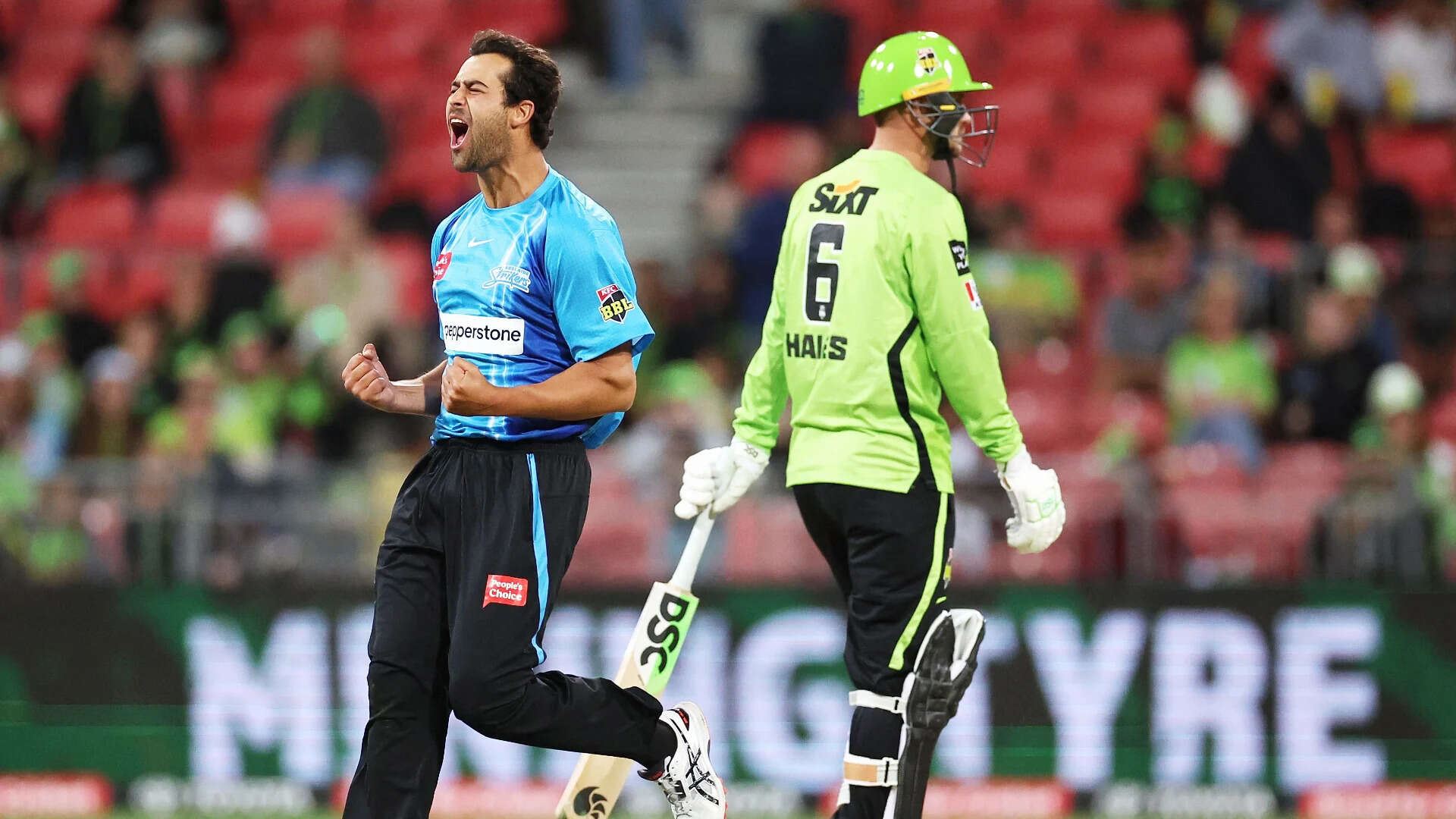 BBL - Alex Hales - Henry Thornton - Sydney Thunders - Adelaide Strikers