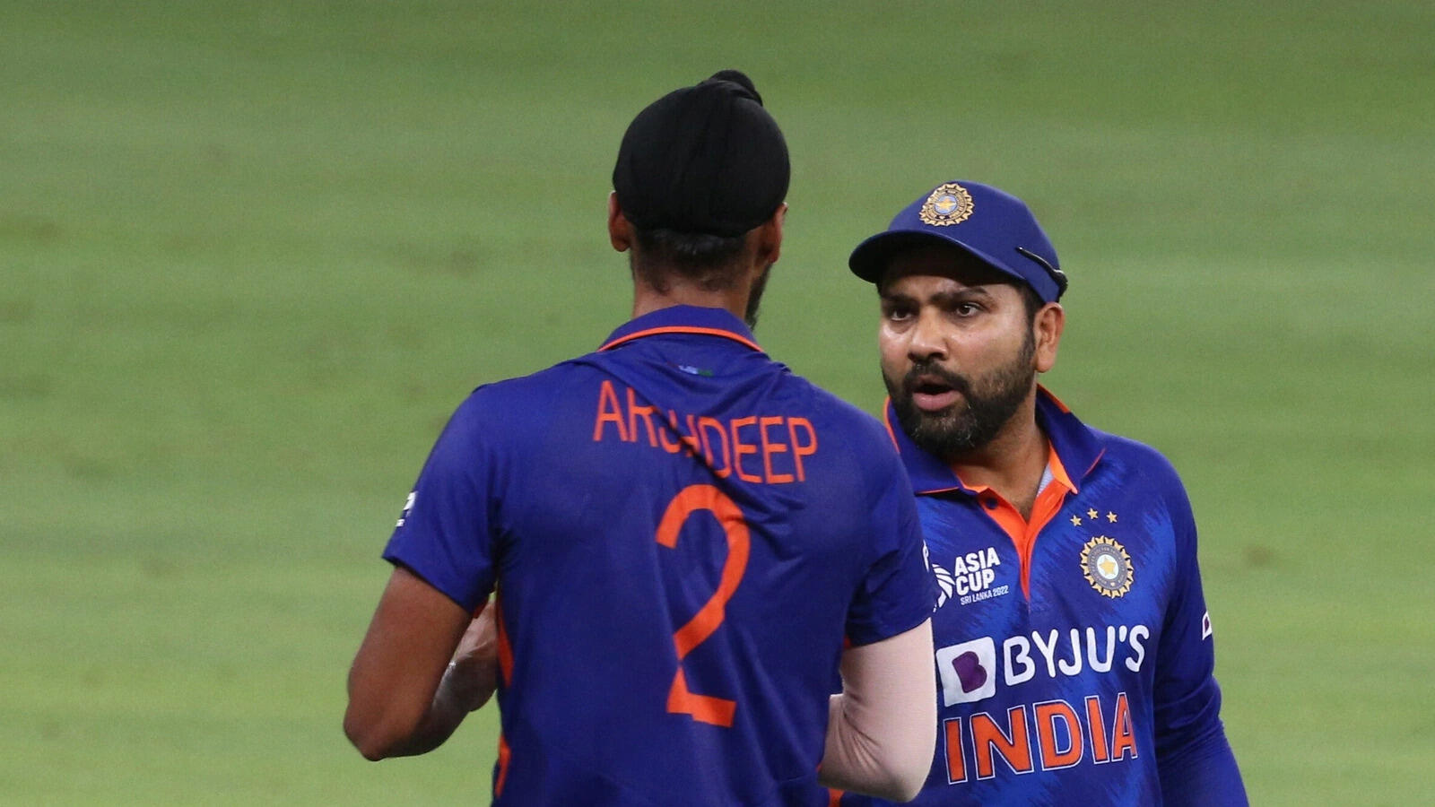 Arshdeep Singh - Rohit Sharma - Asia Cup - India vs Sri Lanka