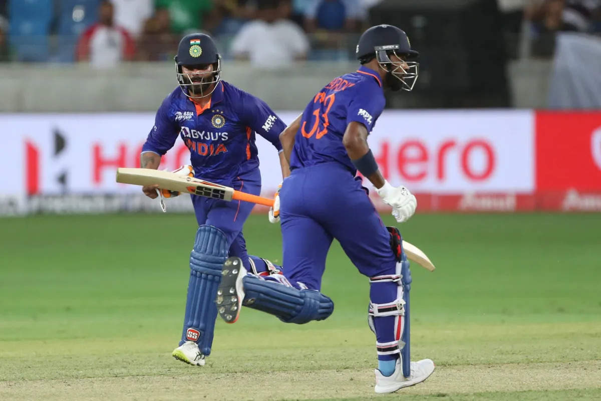 Hardik Pandya - Ravindra Jadeja - Asia Cup 2022 - Ind vs Pak