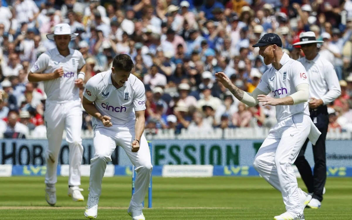 Eng vs Nz - Matty Potts - Ben Stokes