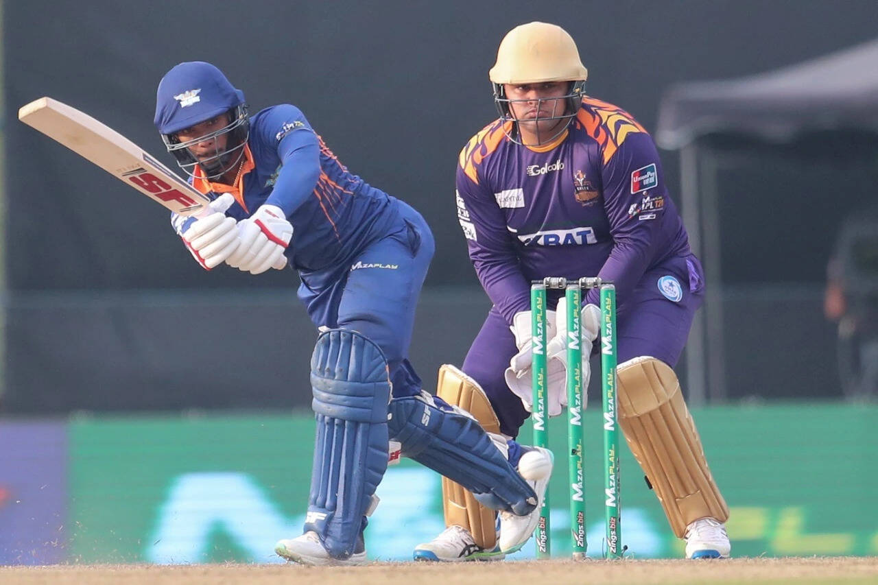 LPL 2022 - Thanuka Dabare - Azam Khan - Galle Gladiators