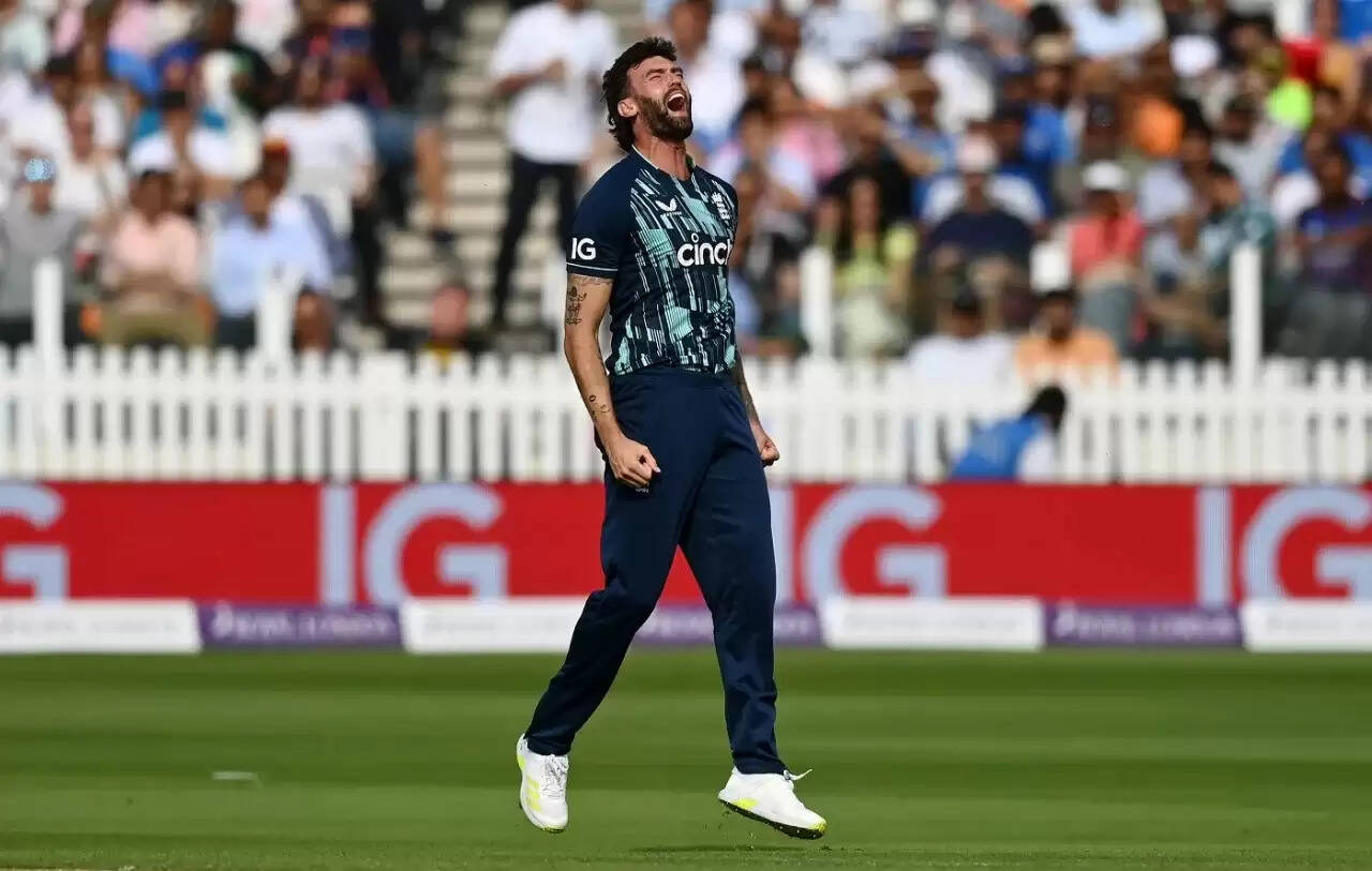 Reece Topley - Eng vs Ind