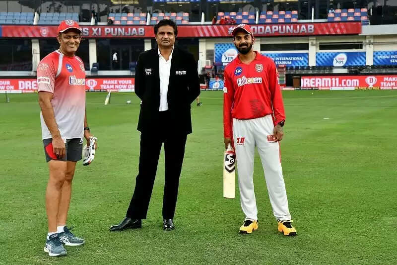 Punjab Kings - Anil Kumble - KL Rahul