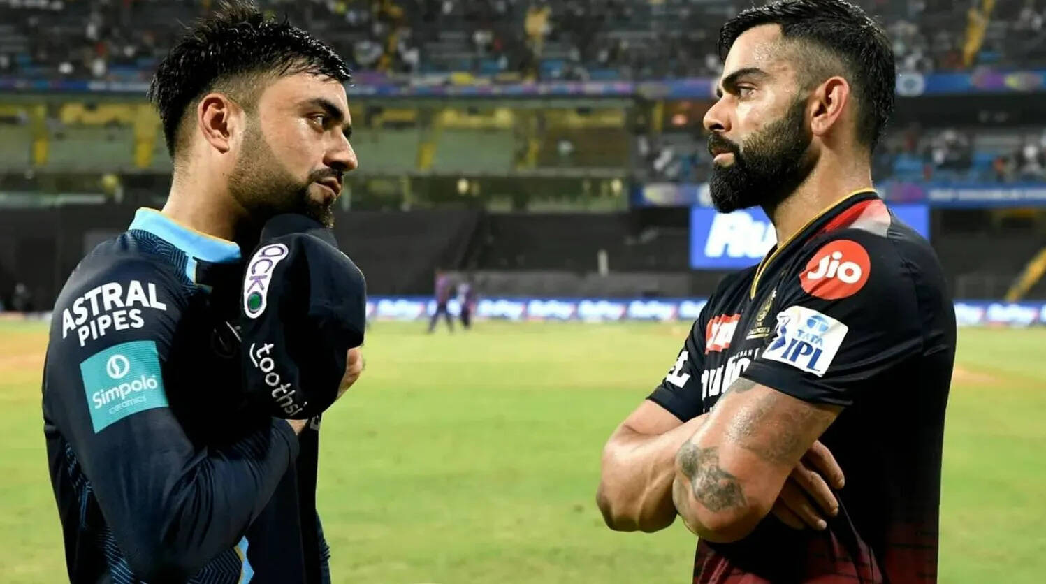 Rashid Khan - Virat Kohli - Asia Cup 2022